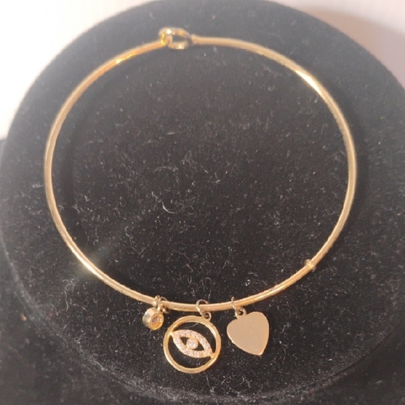 Jewelry - 925 Stamped Everlasting Eye Charm Bracelet
